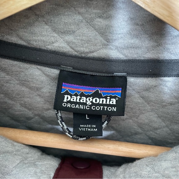 Patagonia Organic Cotton Quilter Pullover large - Picture 3 of 6